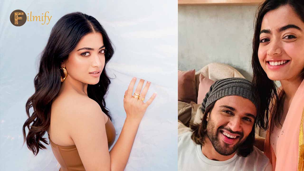 Rashmika's secret love note to her rumored Boyfriend Vijay Deverakonda.