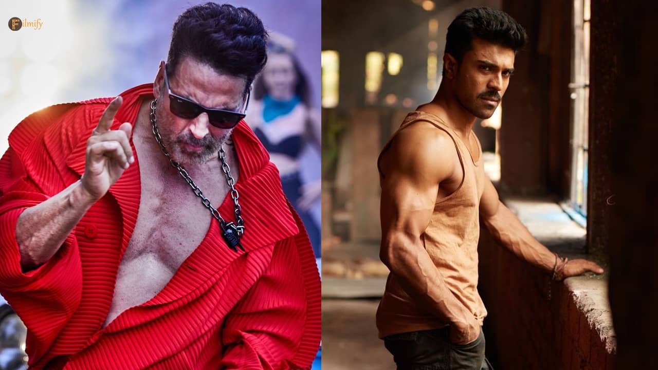 Ram Charan grooves ‘only for Akshay Kumar’.