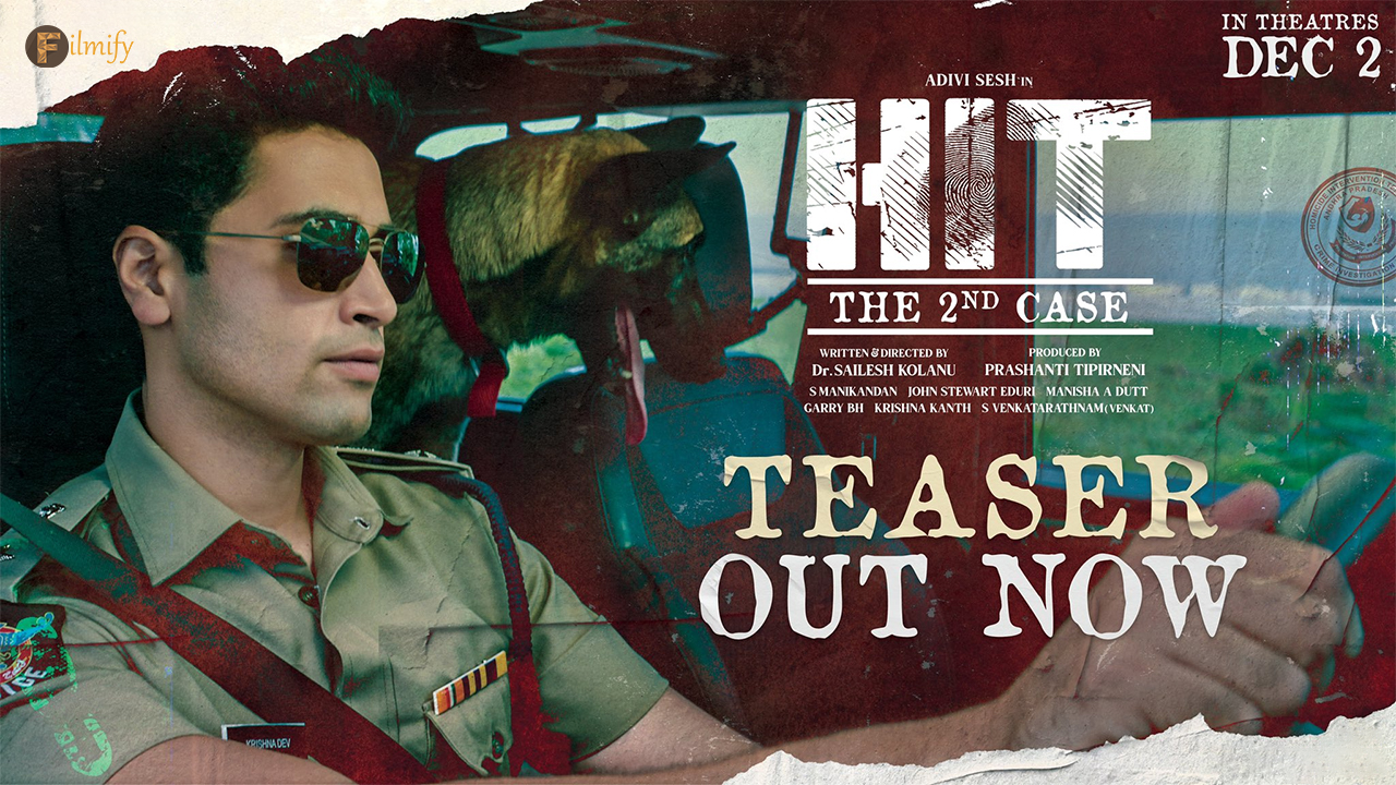 Adivi Sesh’s HIT 2 Teaser