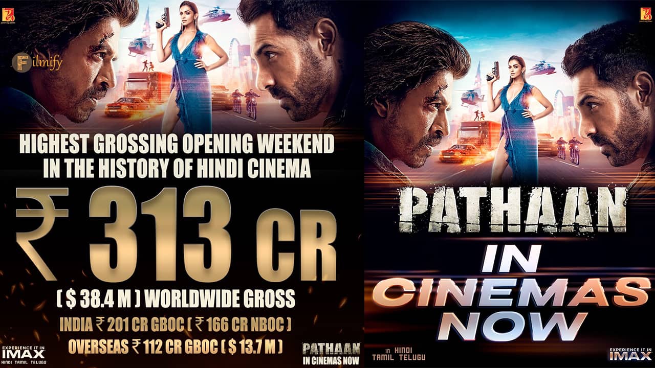 Pathaan : బాక్సాఫీస్ వద్ద విధ్వంసం