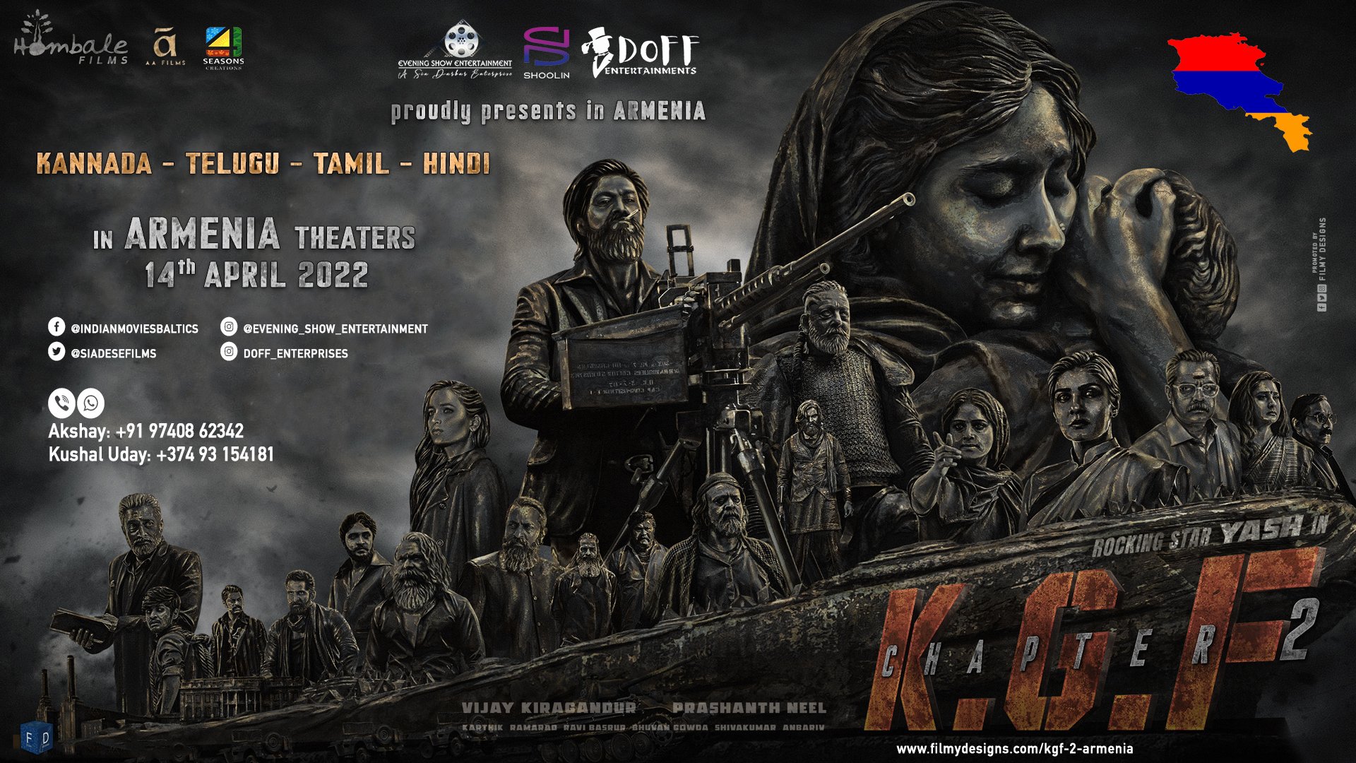 Telugu Governments might accept the price hike for KGF-2: Booking will open on Monday