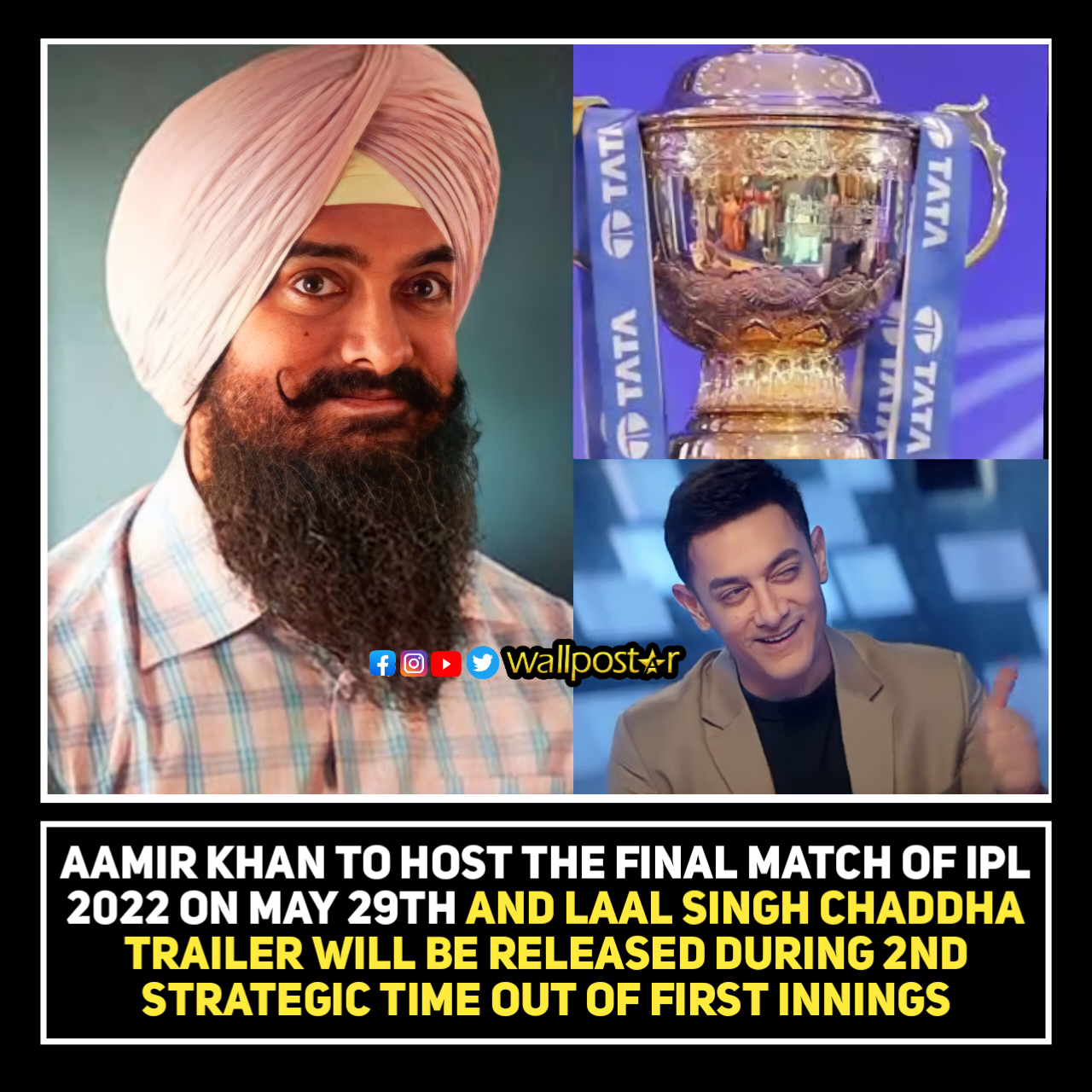 Aamir Khan to host the IPL final match