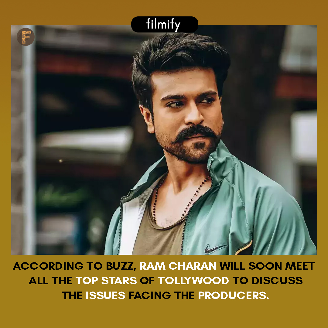 Ram Charan solving Producers issues?