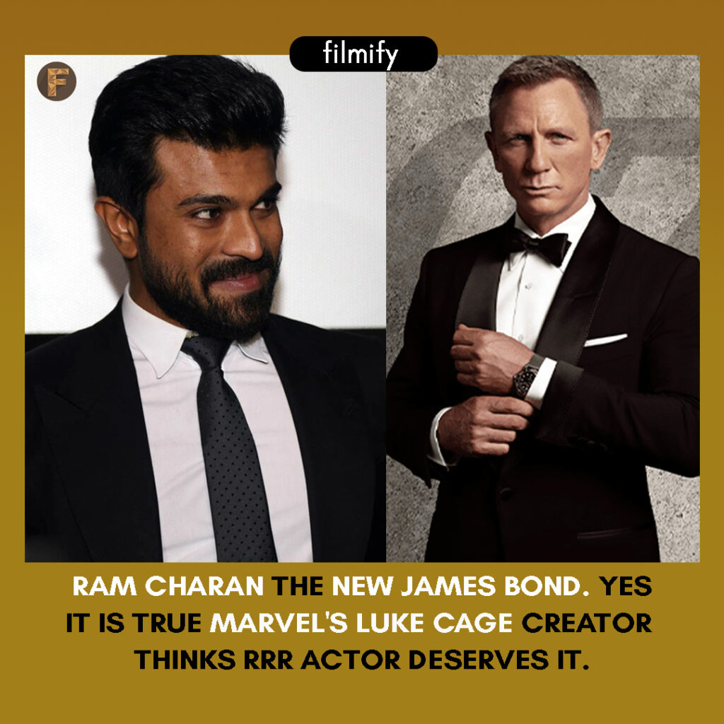 Ram Charan As Next James Bond?