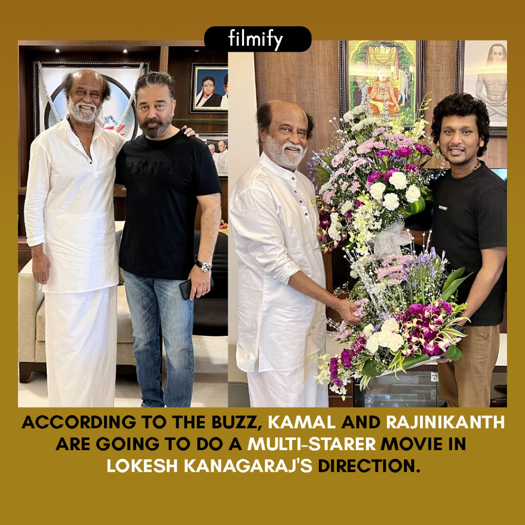 Lokesh kangaraj will direct a rajinikanth and kamal Multi starer movie