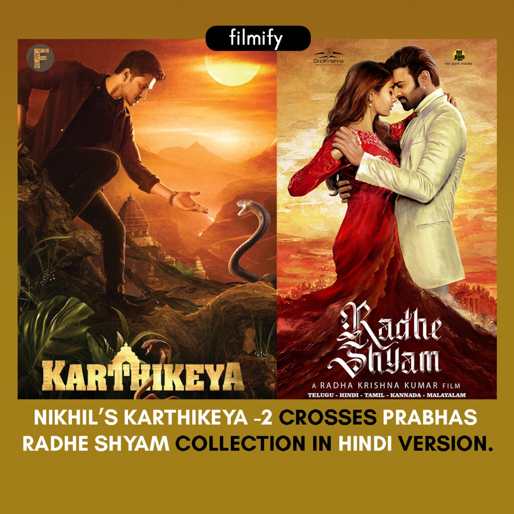 Karthikeya-2 beats Radhe shyam