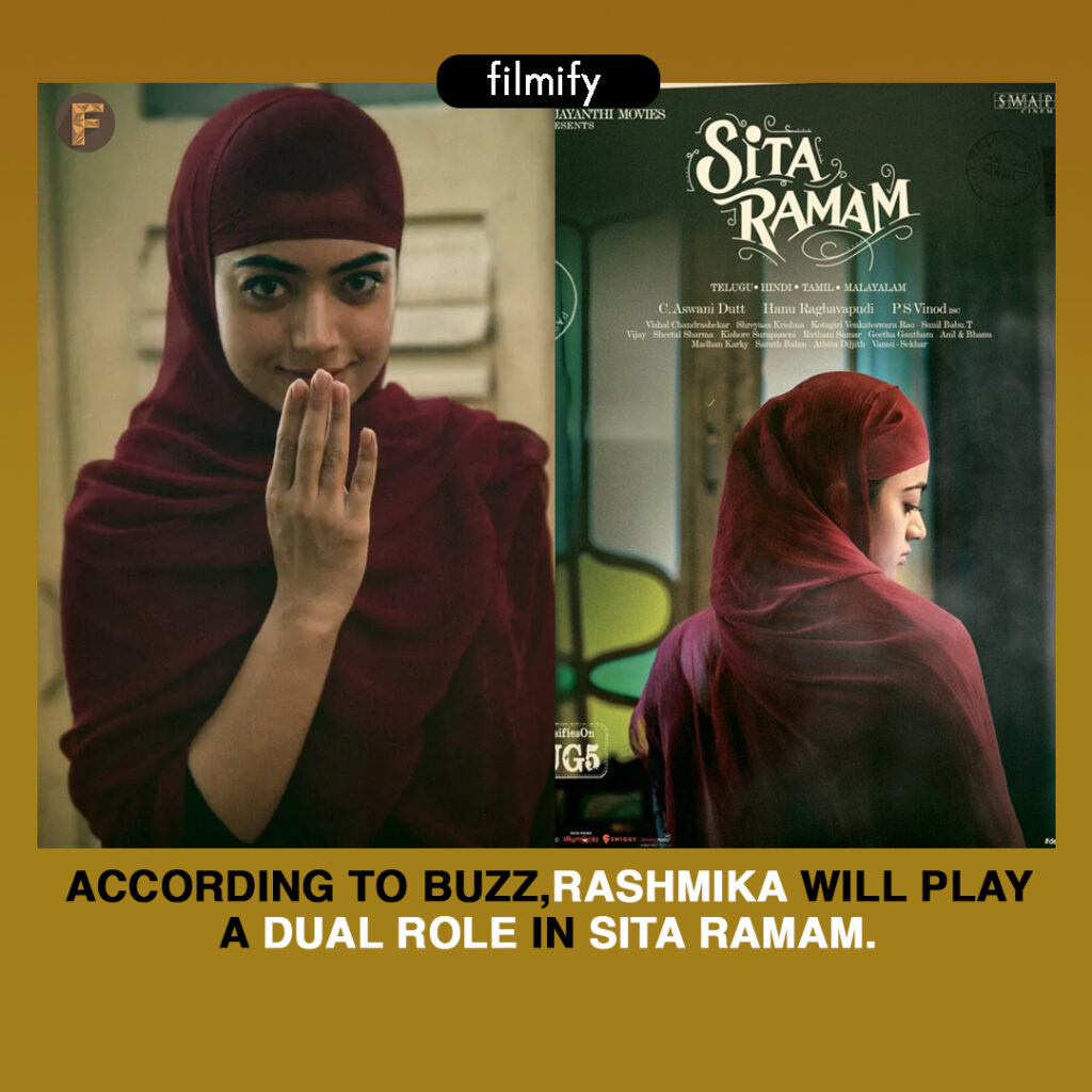 Rashmika Dual role in SitaRamam?