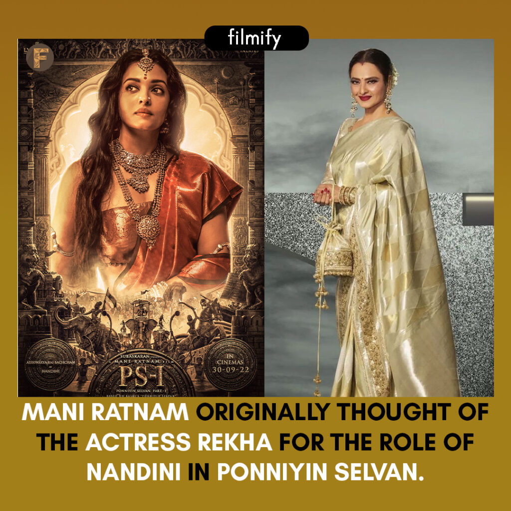 Aishwarya as Nandini is the Second option