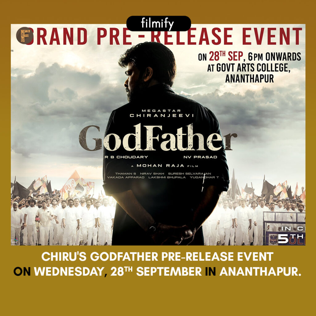 Godfather Pre release Event Update