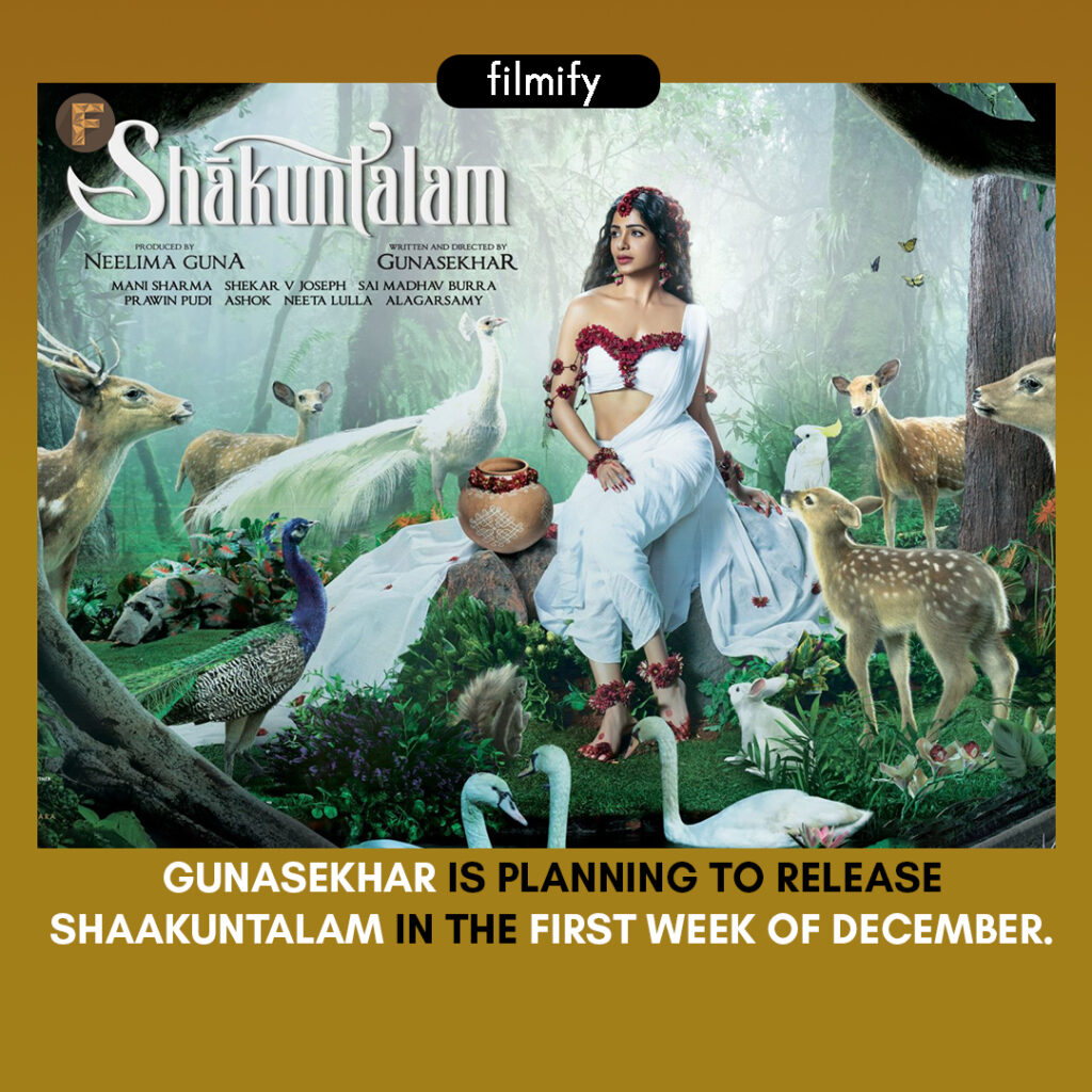 Shaakuntalam release Update