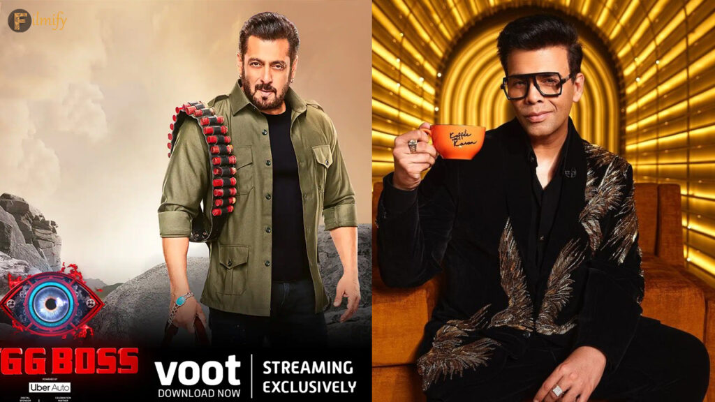 Karan is taking over Big Boss for this weekend?
