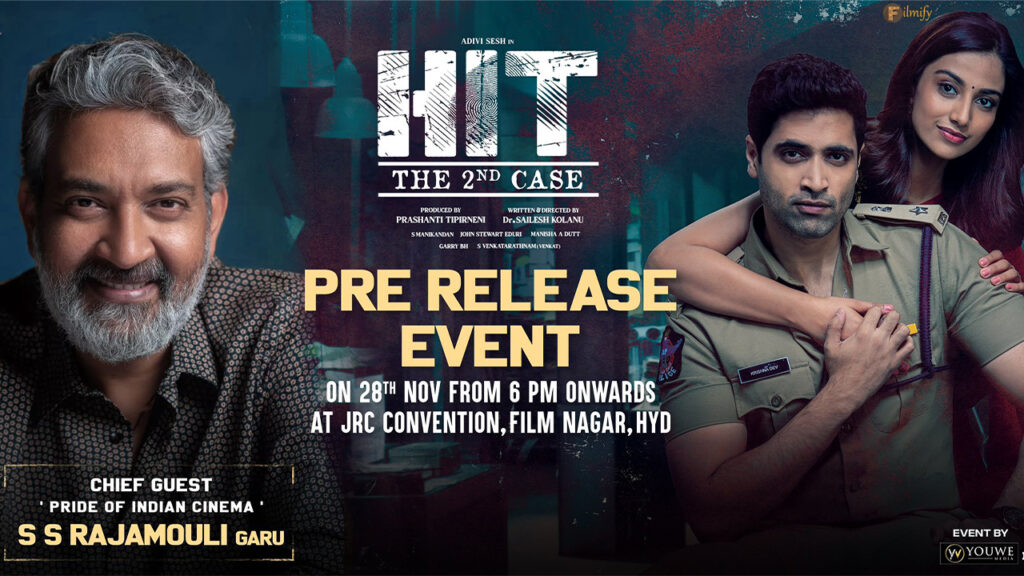 SS Rajamouli for HIT 2 Pre release event !