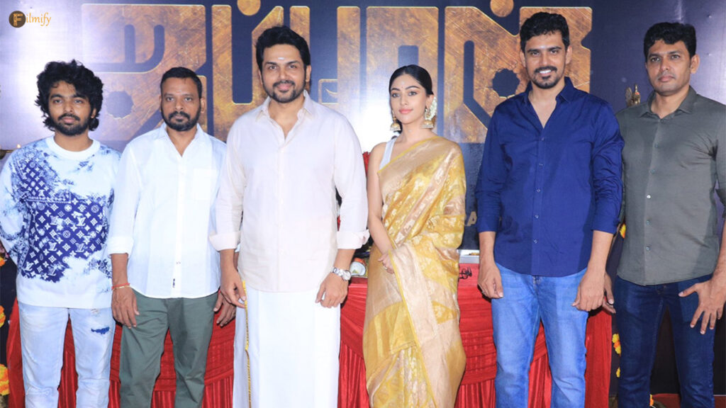 Karthi's Japan Shooting Commenced with Pooja Ceremony