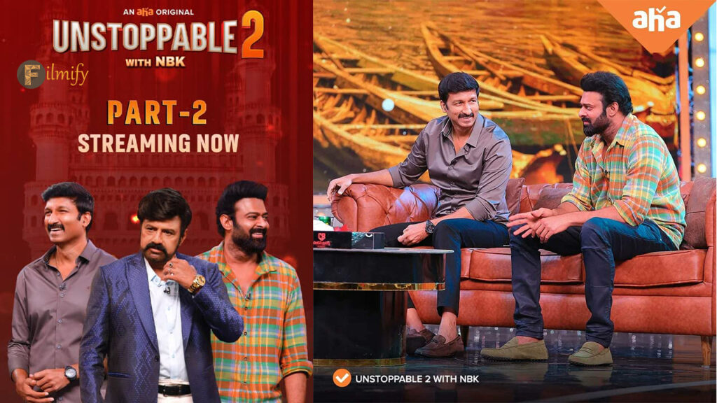 Gopichand, in Unstoppable, reveals when Prabhas will get married.