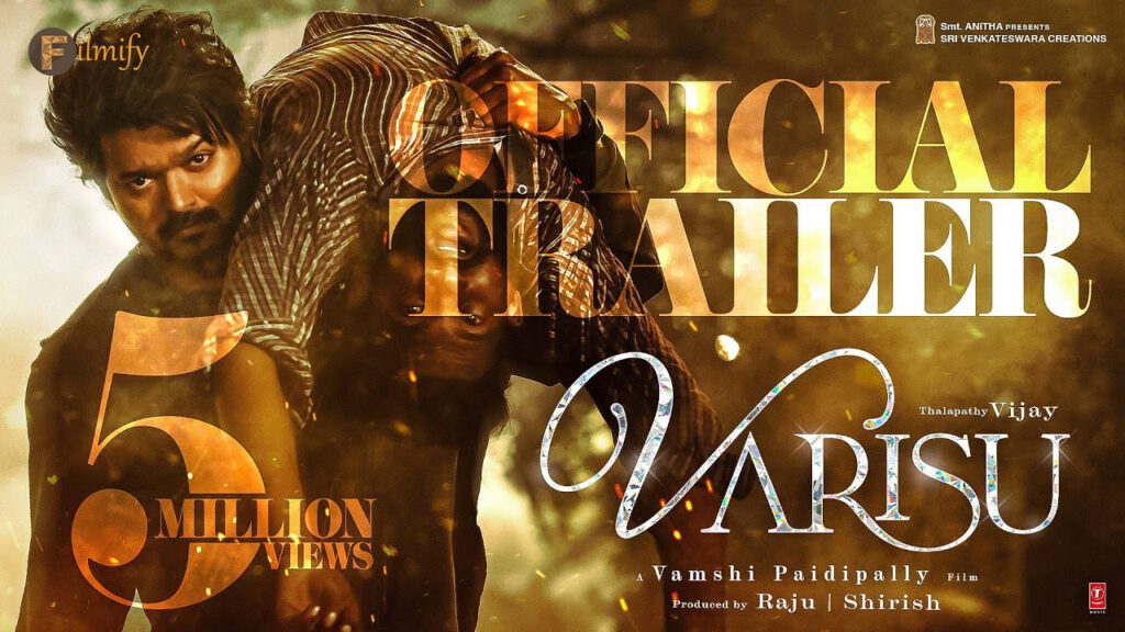 Varisu Official Trailer