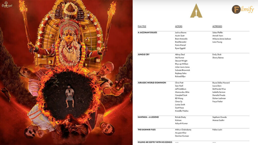 Kannada blockbuster entered the Oscars: Kantara
