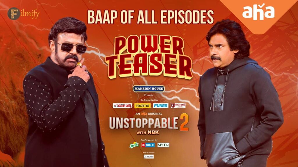 Pawan Kalyan and Balakrishna have a high moment. Check out the most recent promotion.