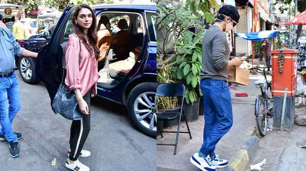 Siddarth and Aditi spotted together on a lunch date