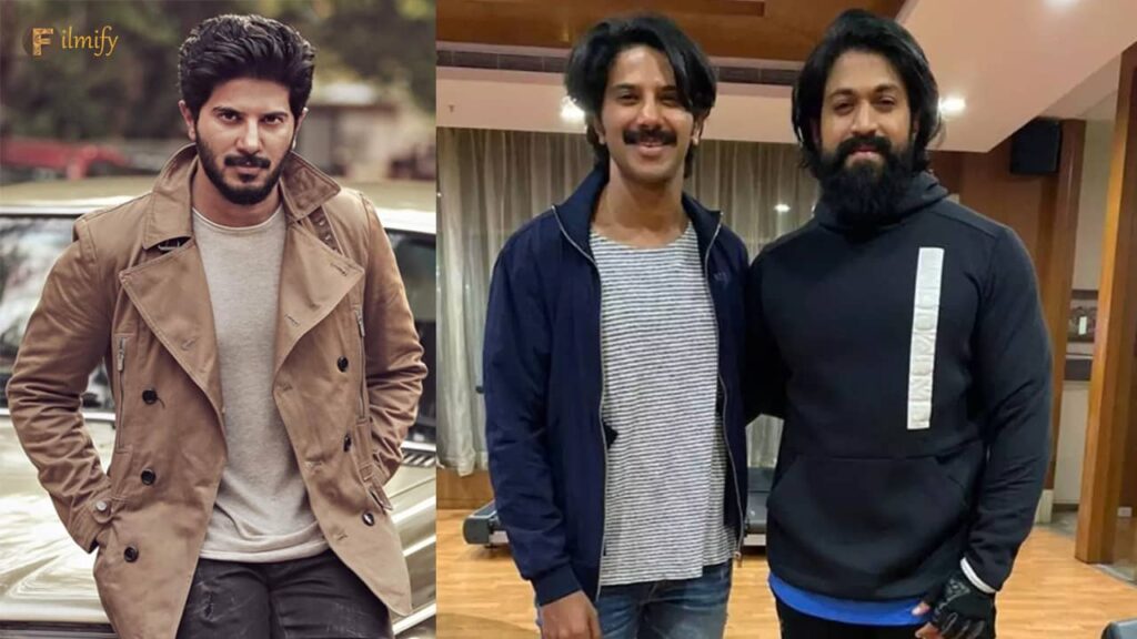 Dulquer Salmaan makes interesting comments on Yash.