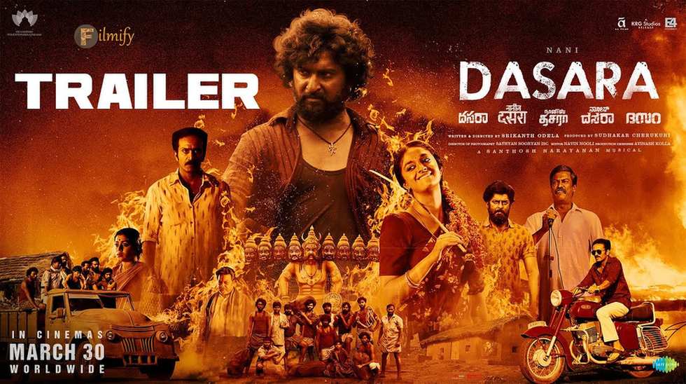 Dasara movie Trailer