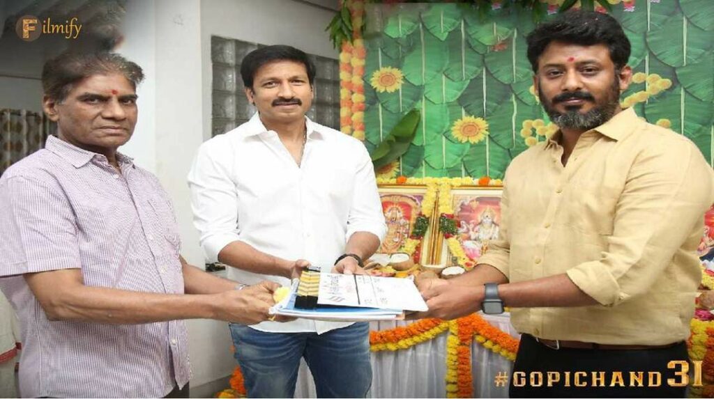 Here is the news on Gopichand 31