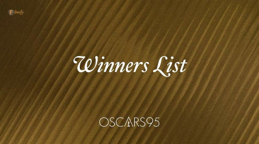 Oscars 2023: Here's the award list