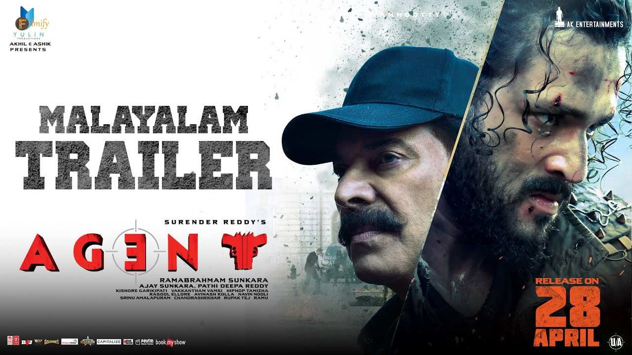 Agent trailer with Mammootty's voice