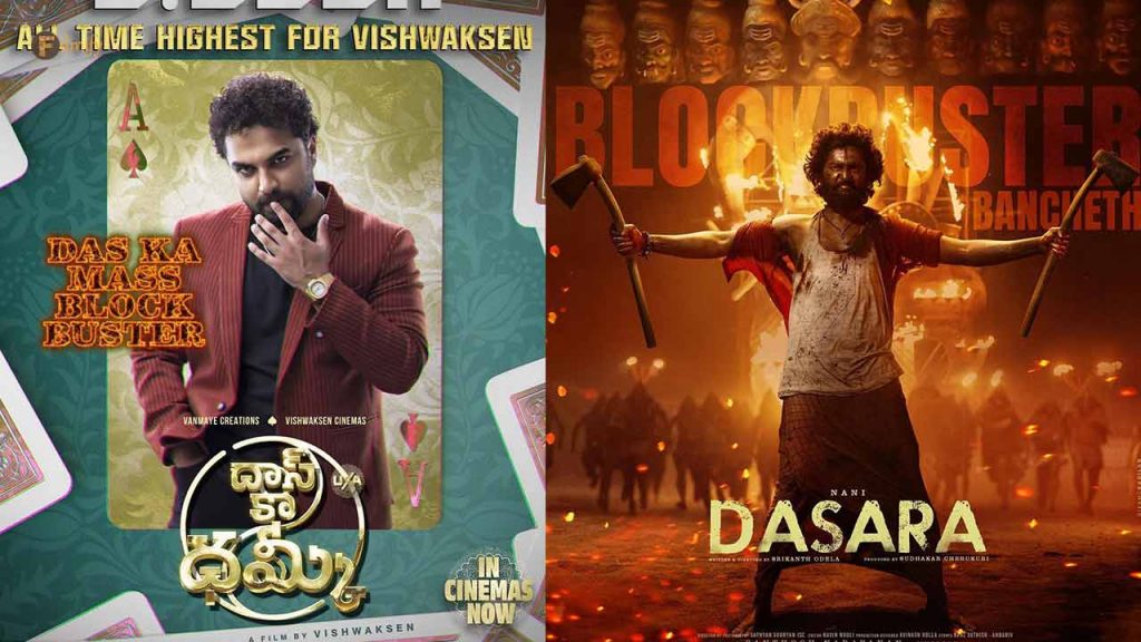 Dasara outstrips Dhamki at Box office