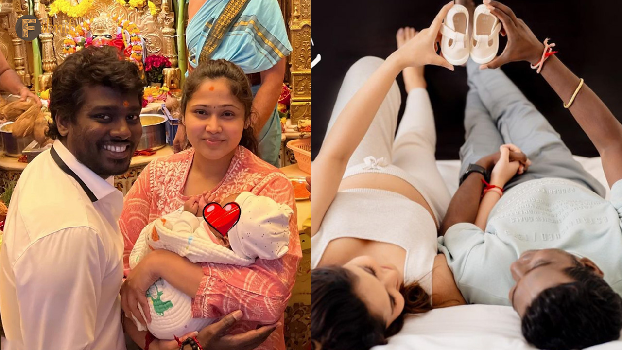 Atlee - Jawan's director - and his wife blessed with a baby boy! Check out their pictures!