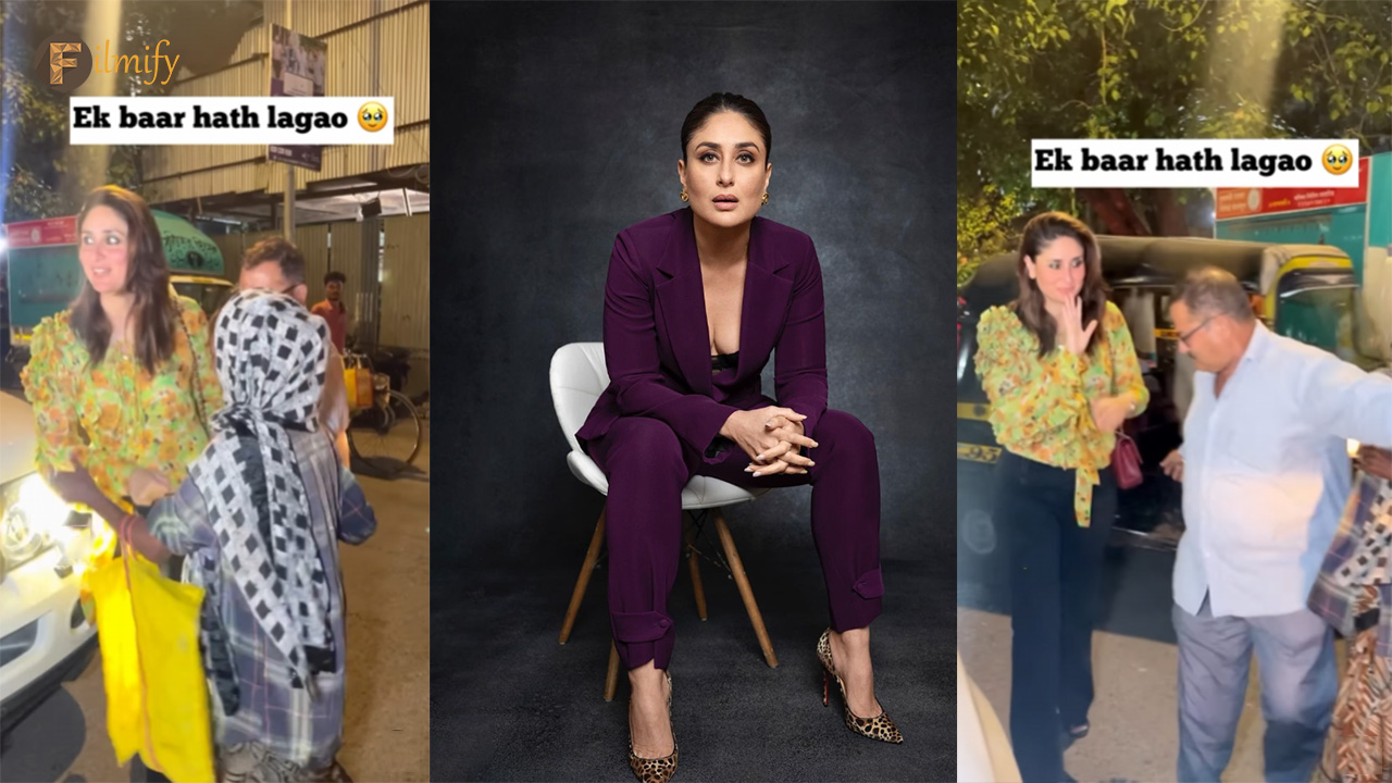 Kareena calmly dodges a woman forcing a handshake: Fans side with her