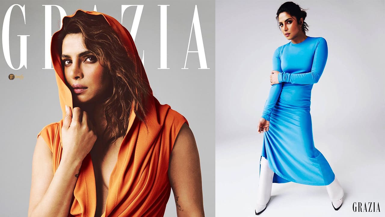 Priyanka Chopra graces the Grazia cover