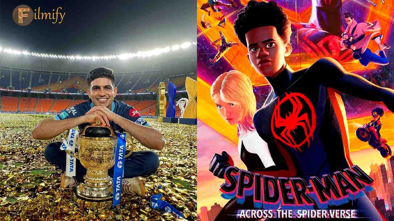Shubman Gill was spotted while he was dubbing for Marvel’s Spider-Man: Across The Spider-Verses. Shubman Gill dubbed the movie in Hindi and Punjabi audio.
