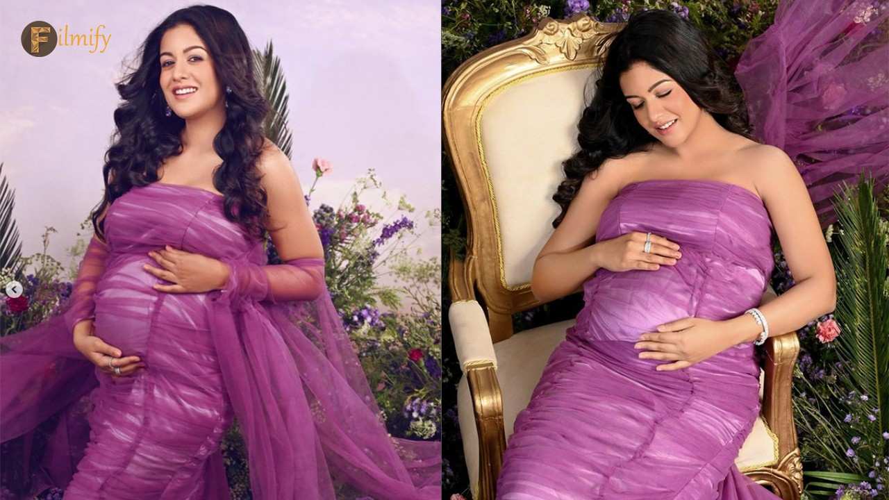 Drishyam's lead actress's pregnancy shoot is a fairytale