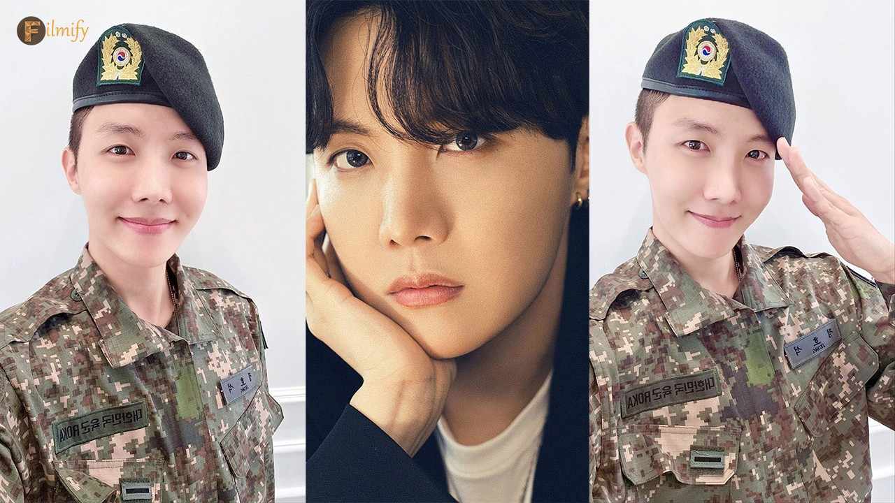 BTS' J-Hope 1st update from military!