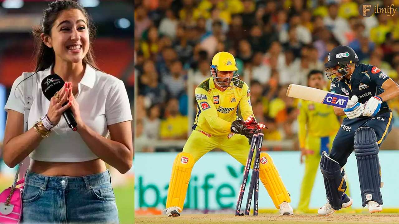 Sara Ali Khan was called ‘panauti’ (unlucky)  by Shubman Gill's fans after the cricketer got out early in the final match against Chennai Super Kings.