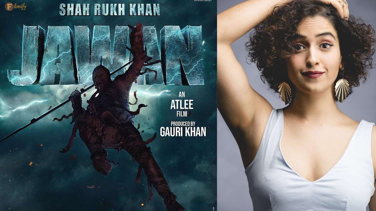 During the promotion of the movie ‘Kathal’ actress Sanya Malhotra was asked if she was also working in Shah Rukh Khan movie ‘Jawan’, the actress replied ‘I wish’.  