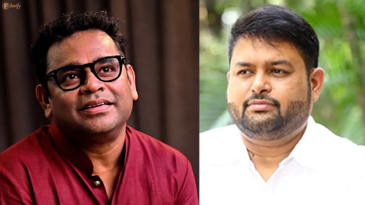 Thaman reacts to this famous composer's tweet