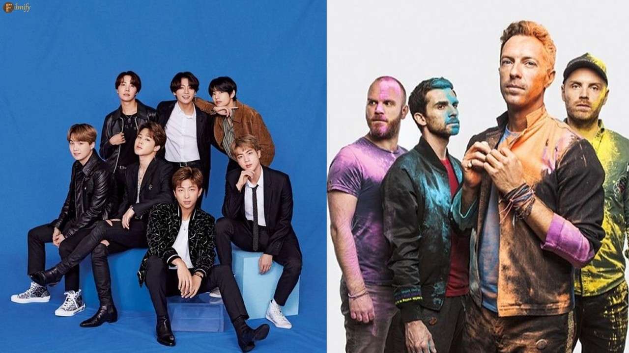 BTS and Coldplay's track crosses over 1 billion streams on Spotify...