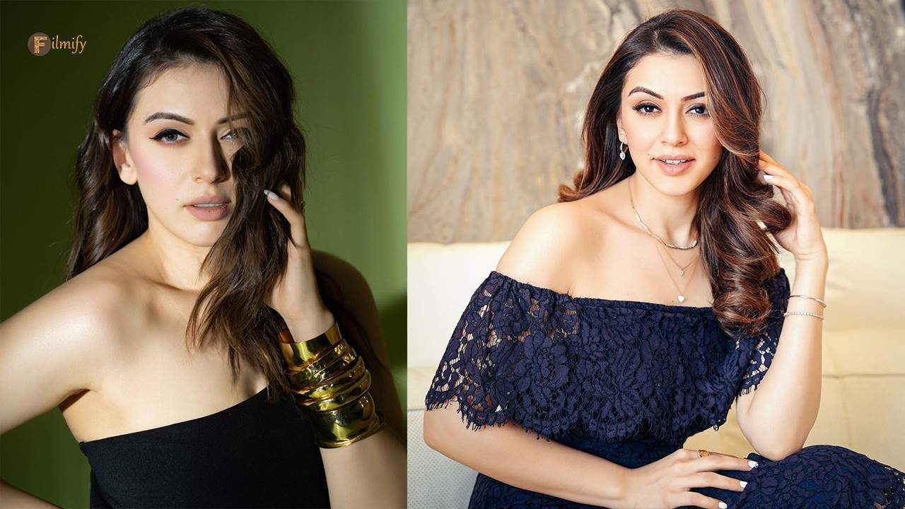 Hansika responds on her casting couch statement