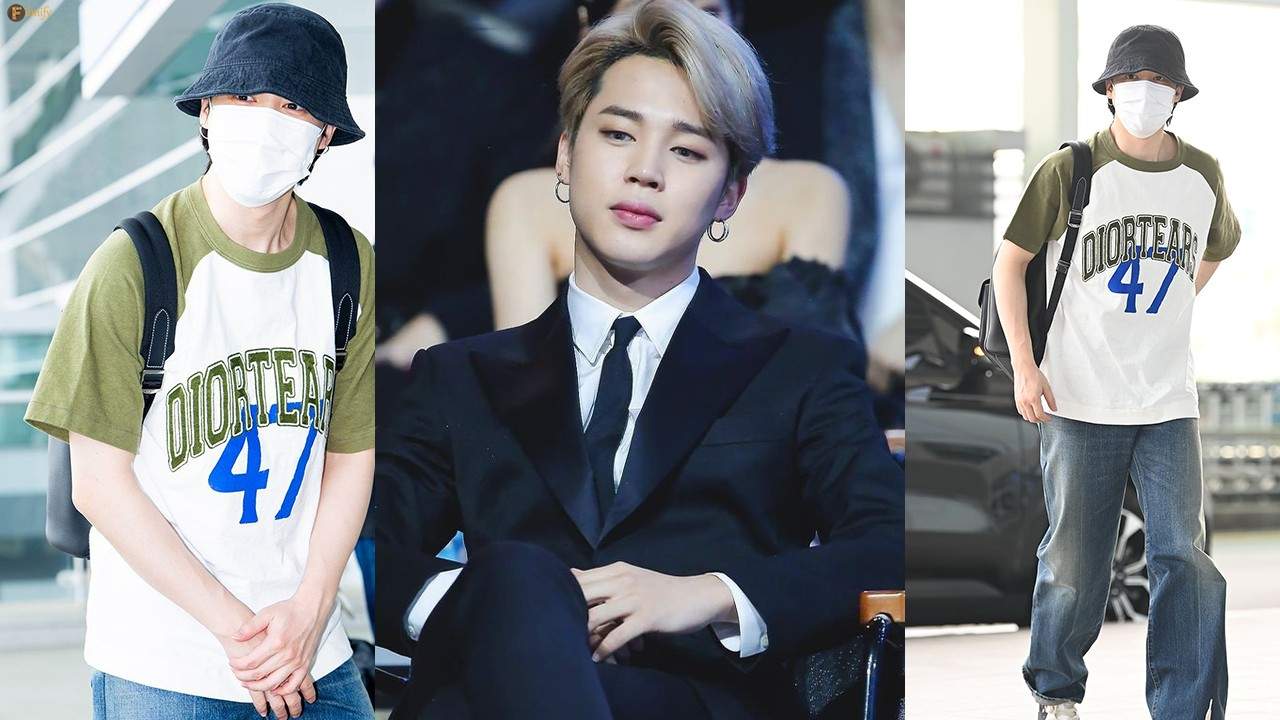 BTS Jimin sets off for a fashion event in London