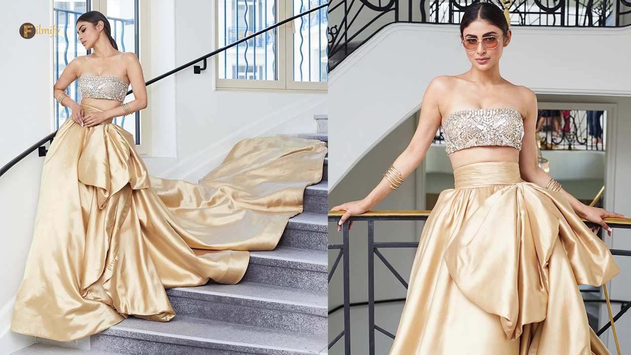 Mouni Roy's Stunning Outfit At Cannes