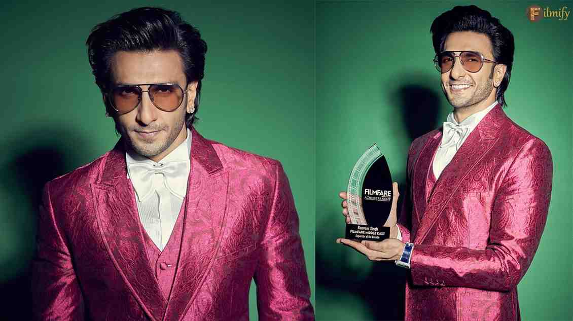 Ranveer Singh's career will not take a break. The actor will appear in five big budget films.
