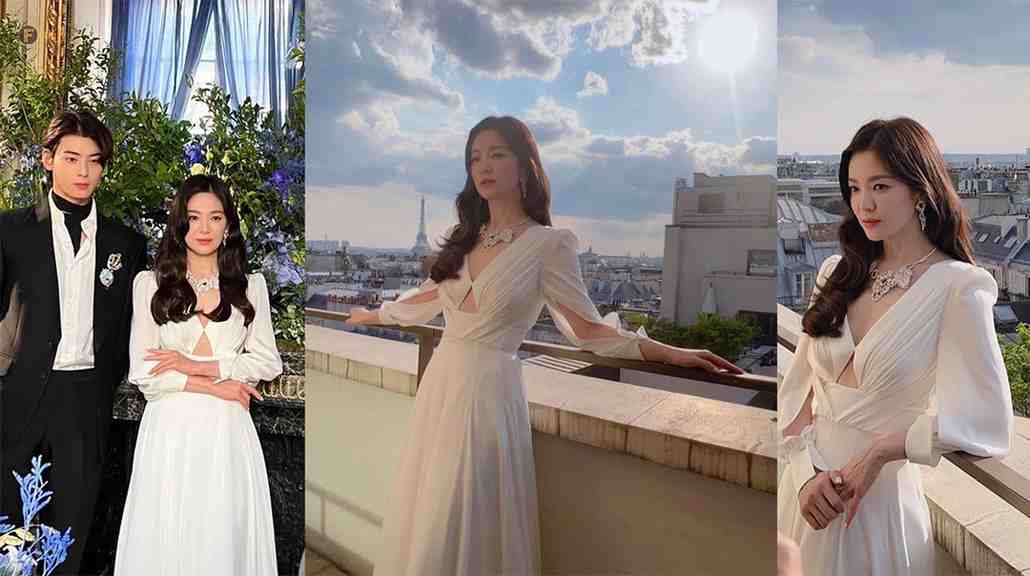 Song Hye kyo stuns the Chaumet event in Paris