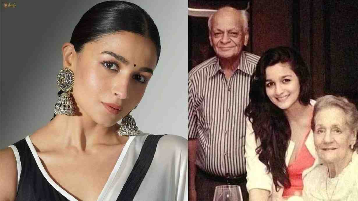 Alia Bhatt's Grandfather passes away: The actress shares a video of him celebrating his 92nd birthday
