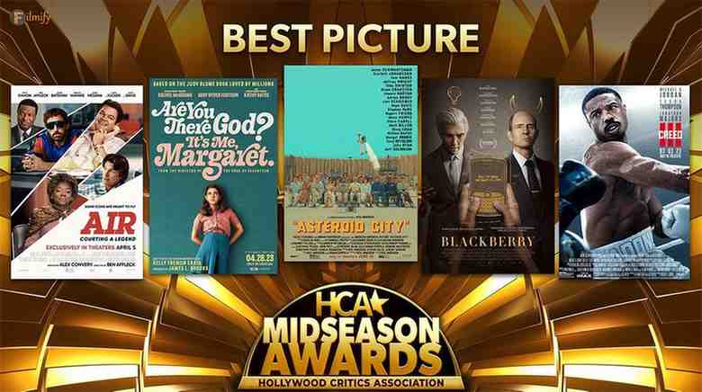 Check out the complete list of nominations for HCA Awards