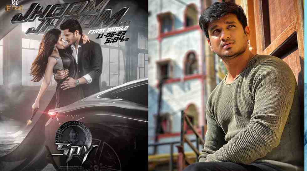 The first single from Nikhil's Spy is releasing today.