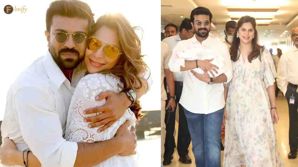 Here are Ram Charan first words after becoming father
