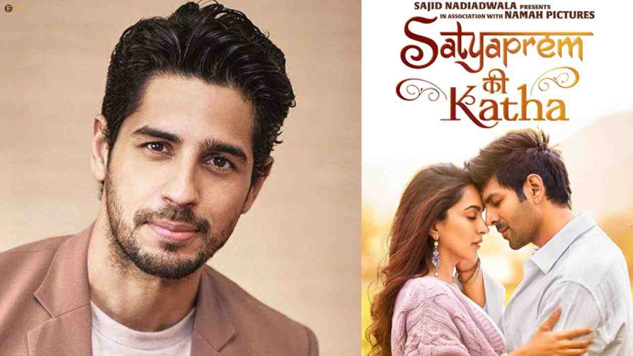Sidharth Praises 'Satya Prem Ki Katha' trailer