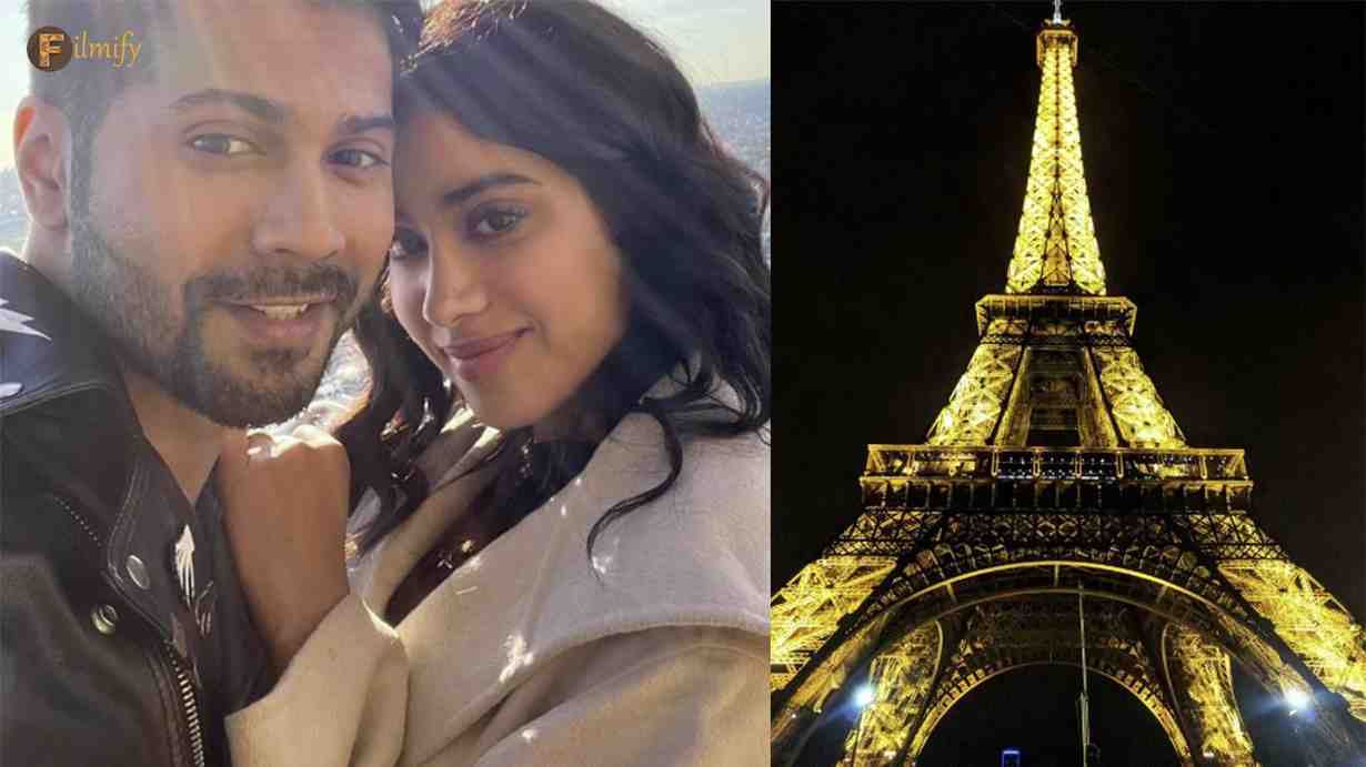 This is how Janhvi and Varun's Bawaal will be a Bawaal at Eiffel Tower