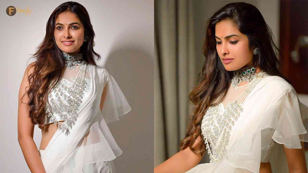 Divi Vadthya gives Angelic vibes in White